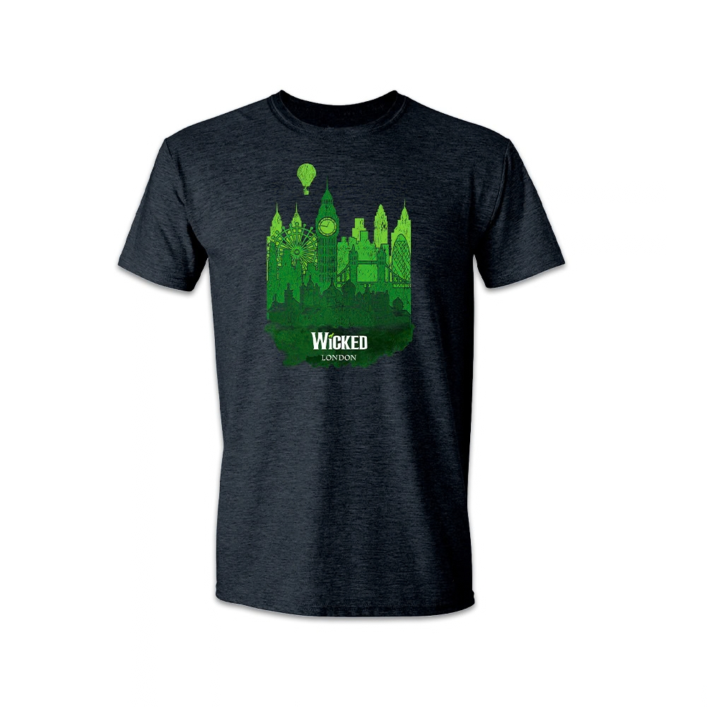 Wicked Unisex London City Logo Tee