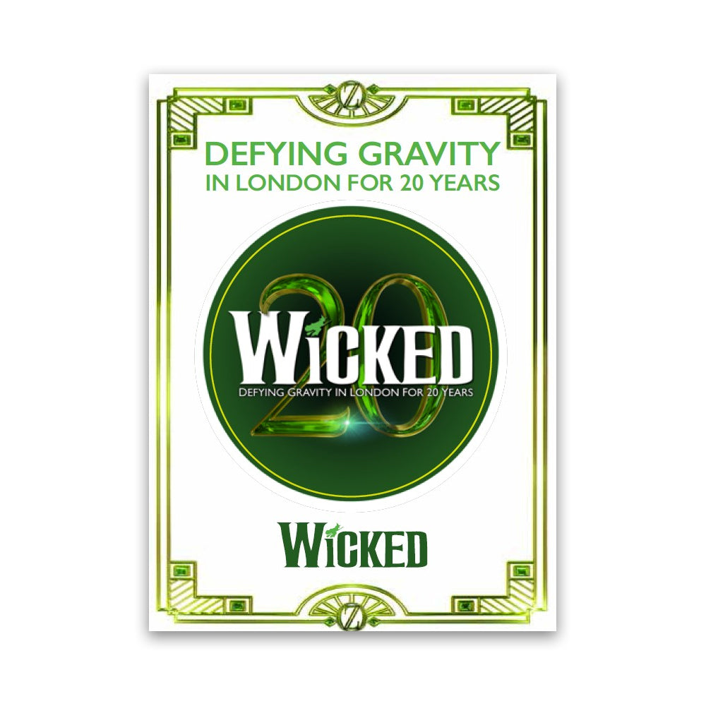 Wicked London 20th Logo Patch