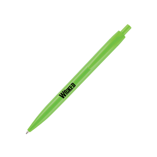 Wicked Logo Green Click Pen