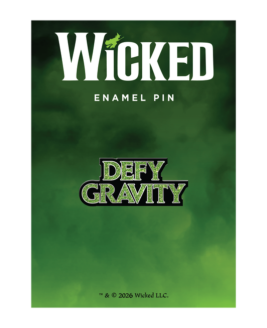 Wicked Defy Gravity Glitter Pin