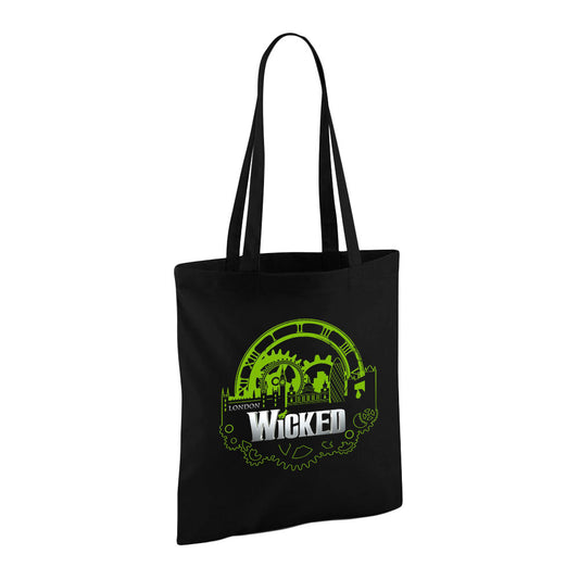 London Skyline Canvas Tote