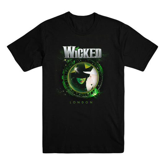 Wicked London Unisex Clock T-Shirt