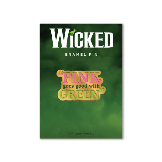 Wicked Pink Green Pin